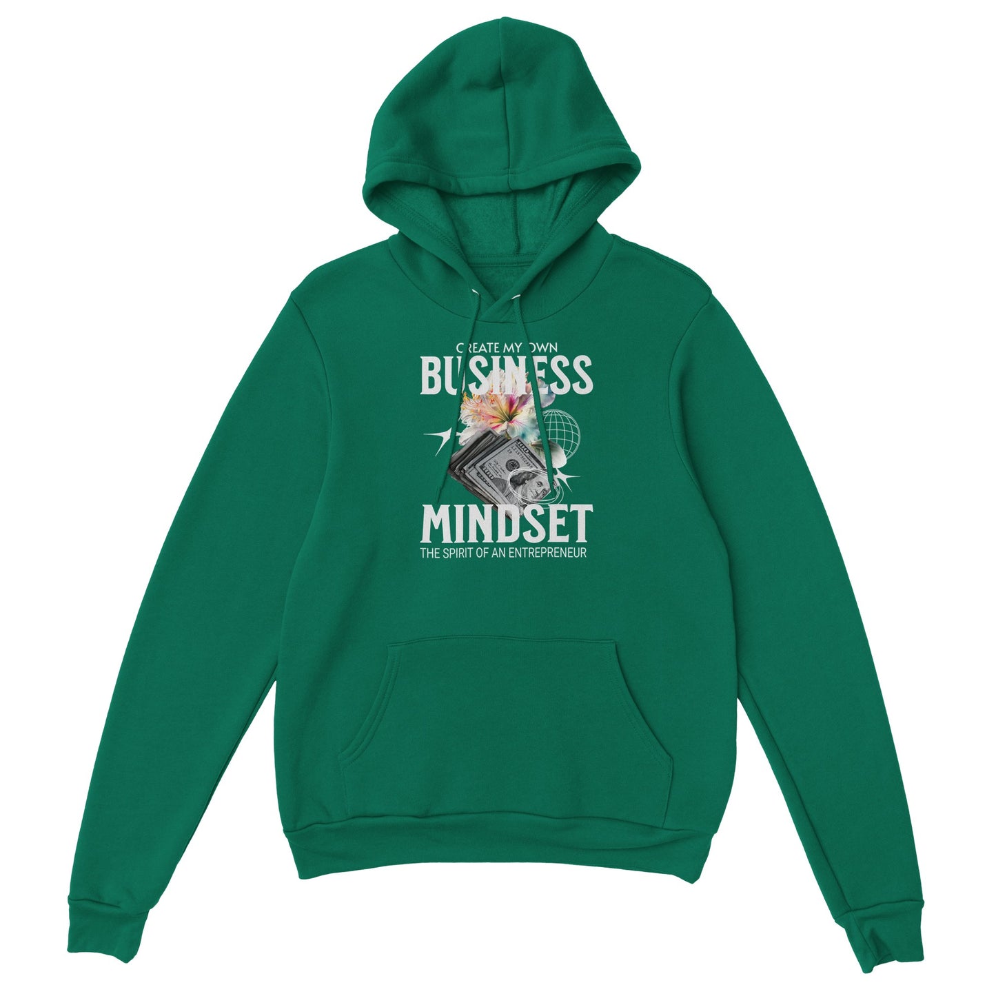 Business Mindset Premium Women's Pullover Hoodie