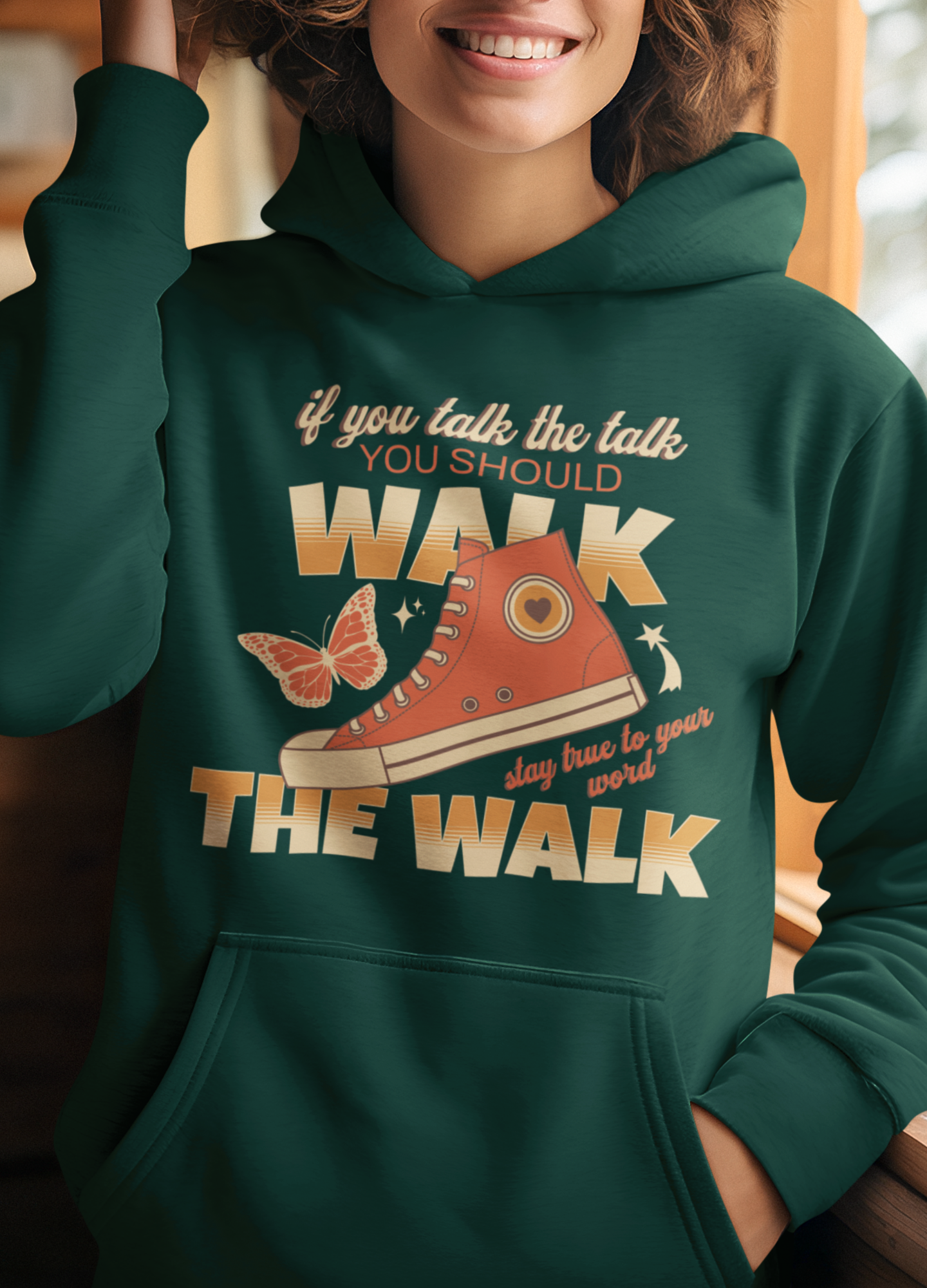 Walk The Walk Women's Hoodie