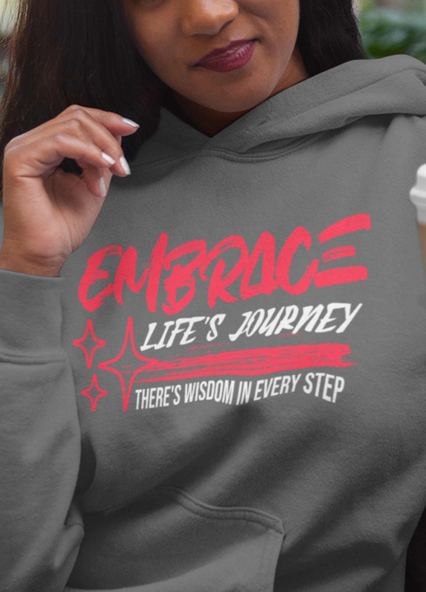 Embrace Life's Journey Women's Hoodie