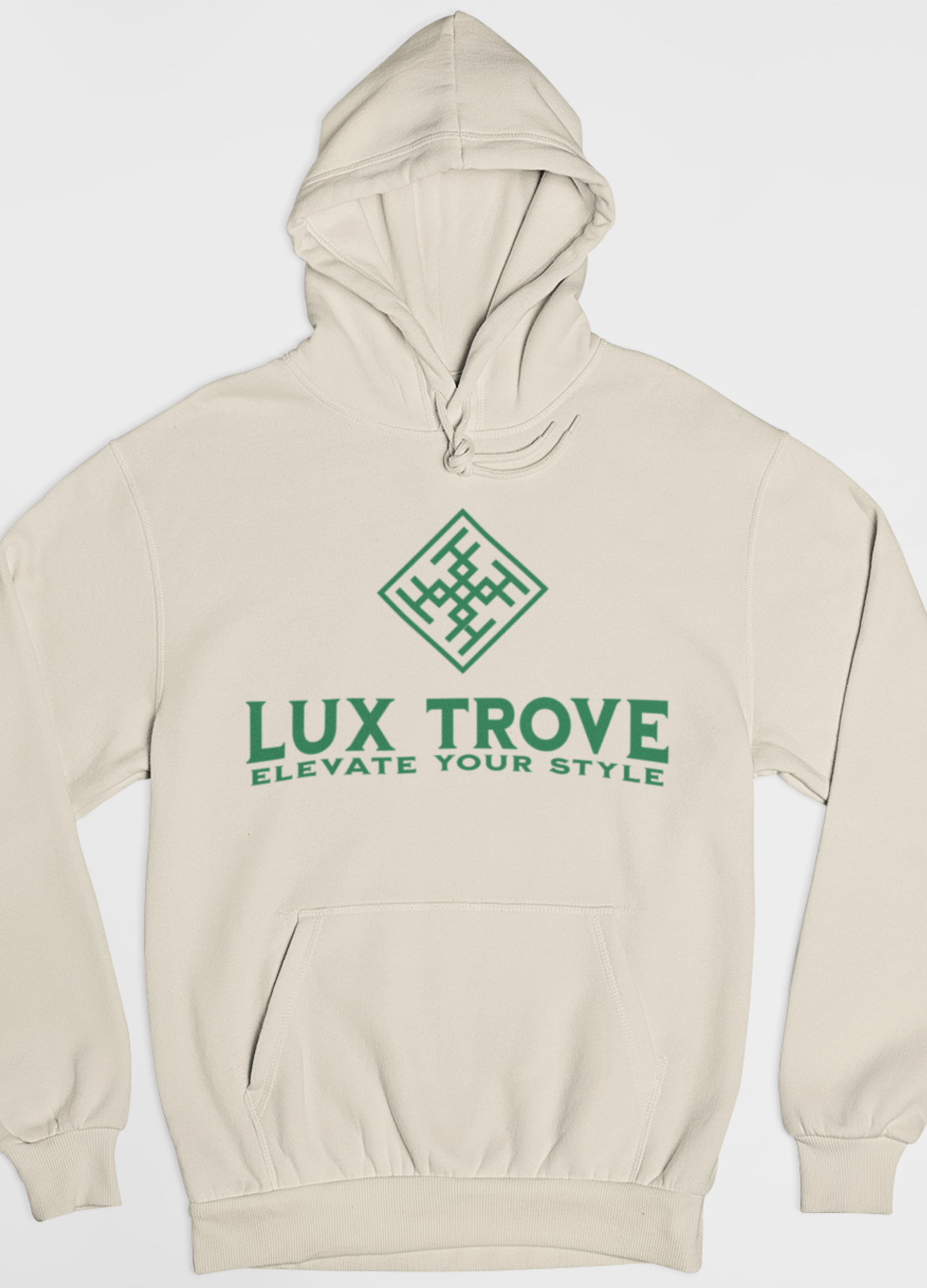 Green Signature Logo Women's Luxury Hoodie