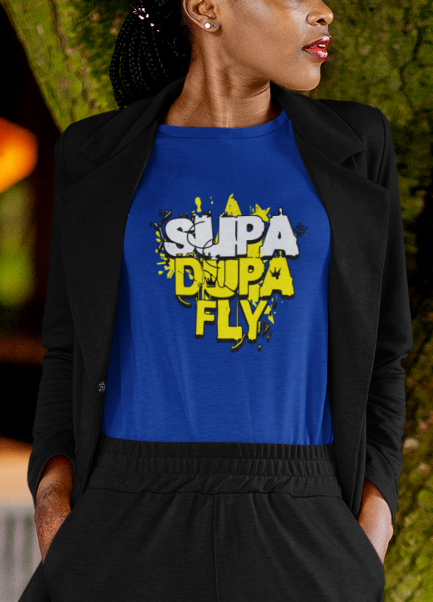 Supa Dupa Fly Womens T-shirt