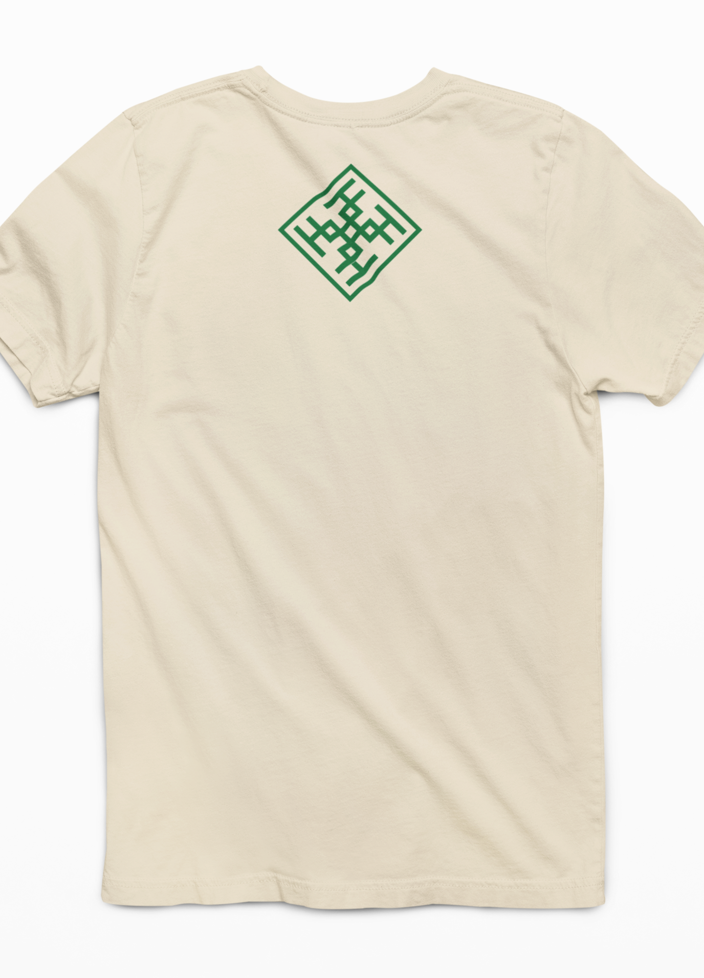 Green Signature Logo Organic Cotton Women's T-Shirt