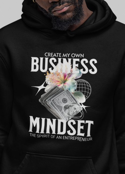 Business Mindset Pullover Hoodie