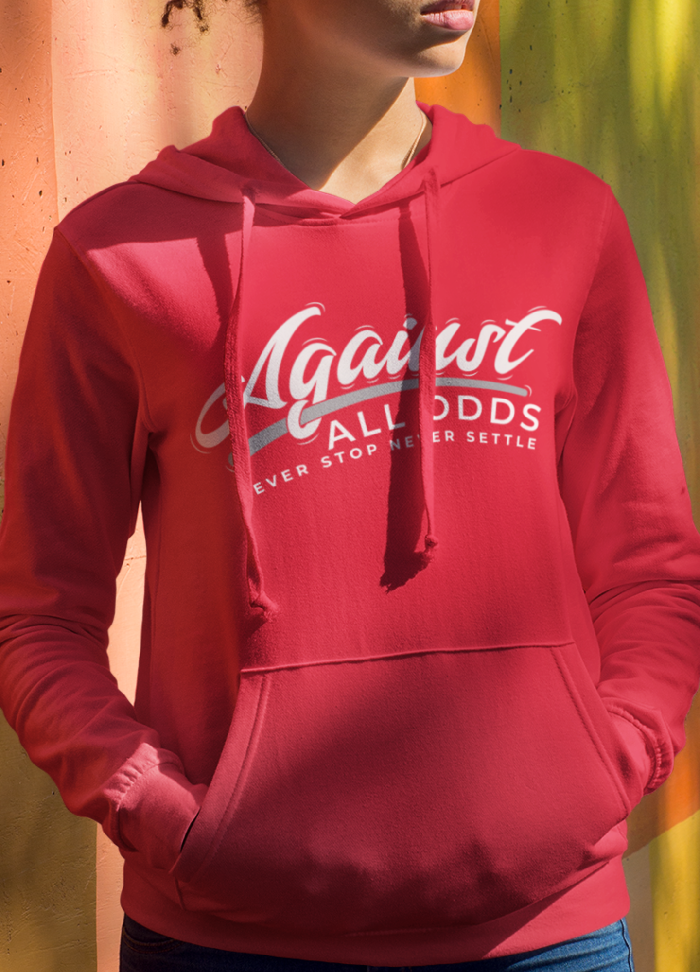 Against All Odds Women's Premium Hoodie